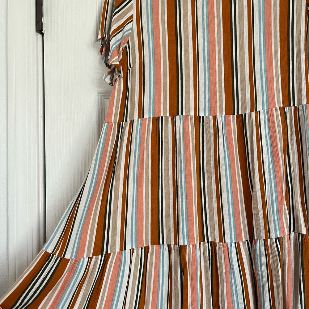 Forever 21 Striped Dress - Multicolor - Picture 2 of 7